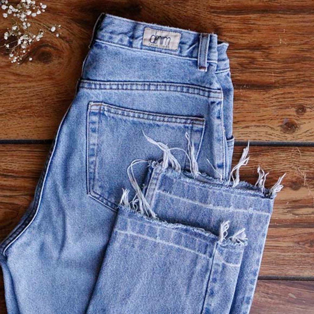 90s high rise straight leg jeans